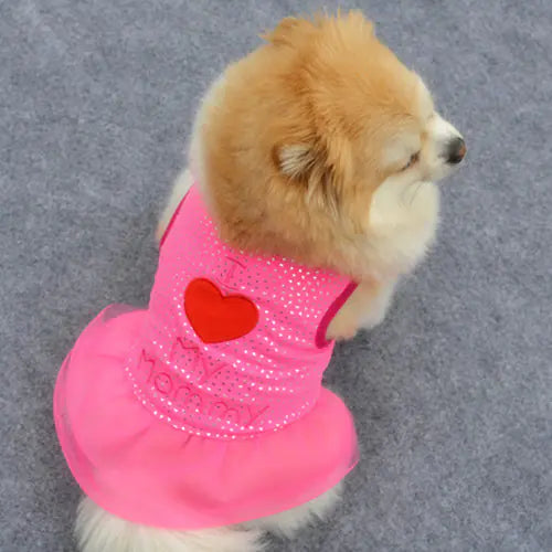 Embroidered Pet Dog Clothes and Skirts - Pawluxe