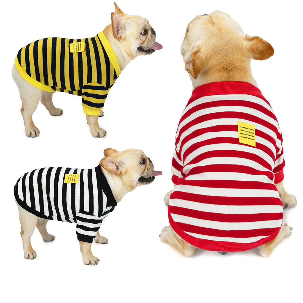 Striped Bullfighting Sweater for Dogs - Fall/Winter Coat - Pawluxe