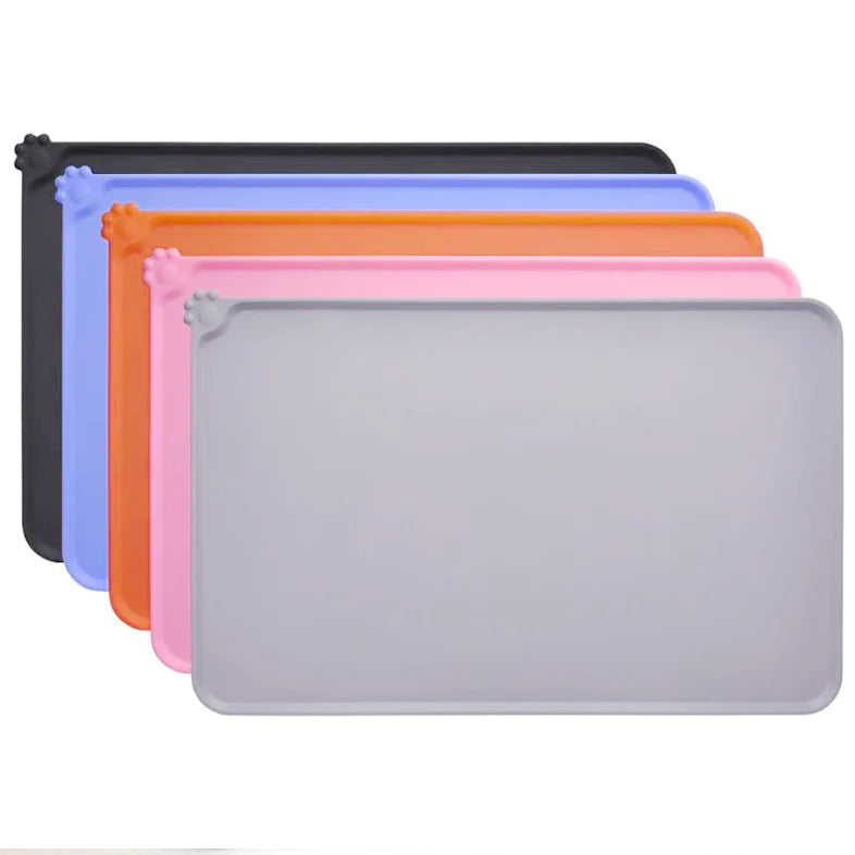 Large Silicone Pet Feeding Mat for Cats and Dogs - Pawluxe