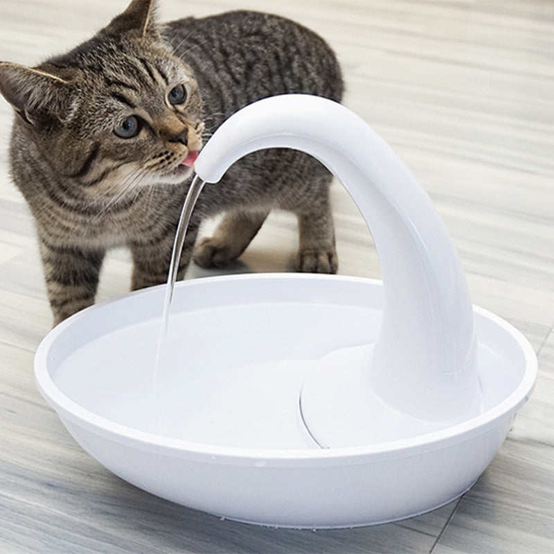 Pet Drinking Fountain Cat Feeding Water Flowing Fountain - Pawluxe