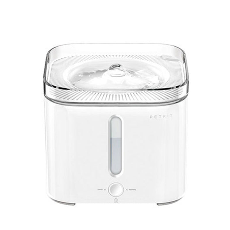 White pet drinking fountain - Pawluxe