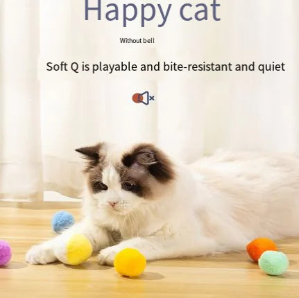 Hachi Cat Toy Factory Plush Ball for Cats