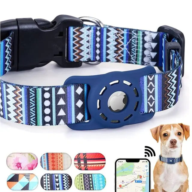 Digital Printing Collar for Apple Airtag - Pets Accessories - Pawluxe