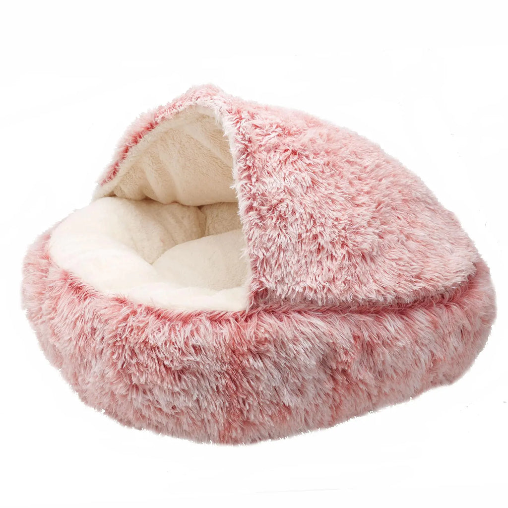 Cat Beds for Indoor Cats Cave&Calming Dog Beds Non-Slip Washable Round Donut Cat Bed Cozy Pet Beds for Small Dogs Medium and Large DogsAnti-Anxiety to Change Sleep 20 inch Bean Mush - Pawluxe