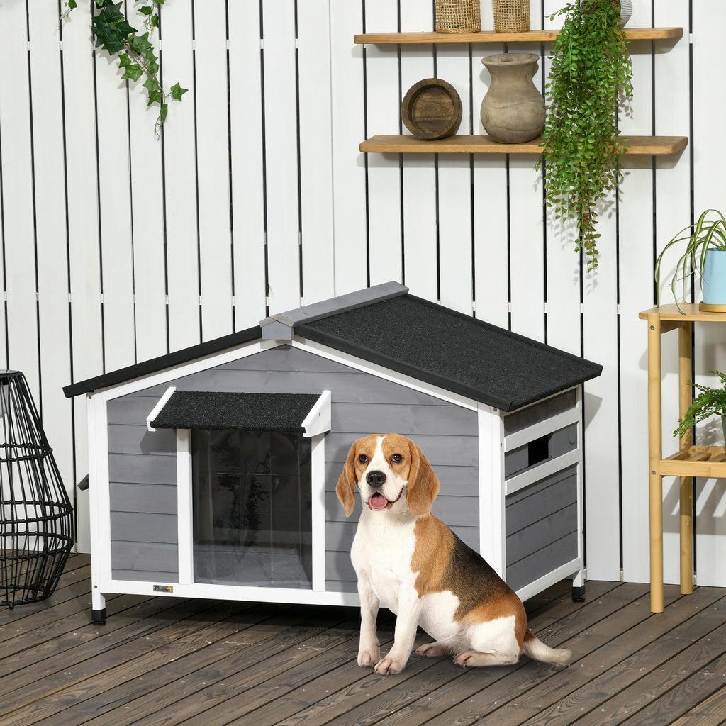 Dog House Outdoor with Porch - Pawluxe
