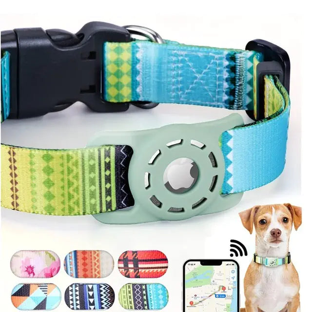Digital Printing Collar for Apple Airtag - Pets Accessories - Pawluxe