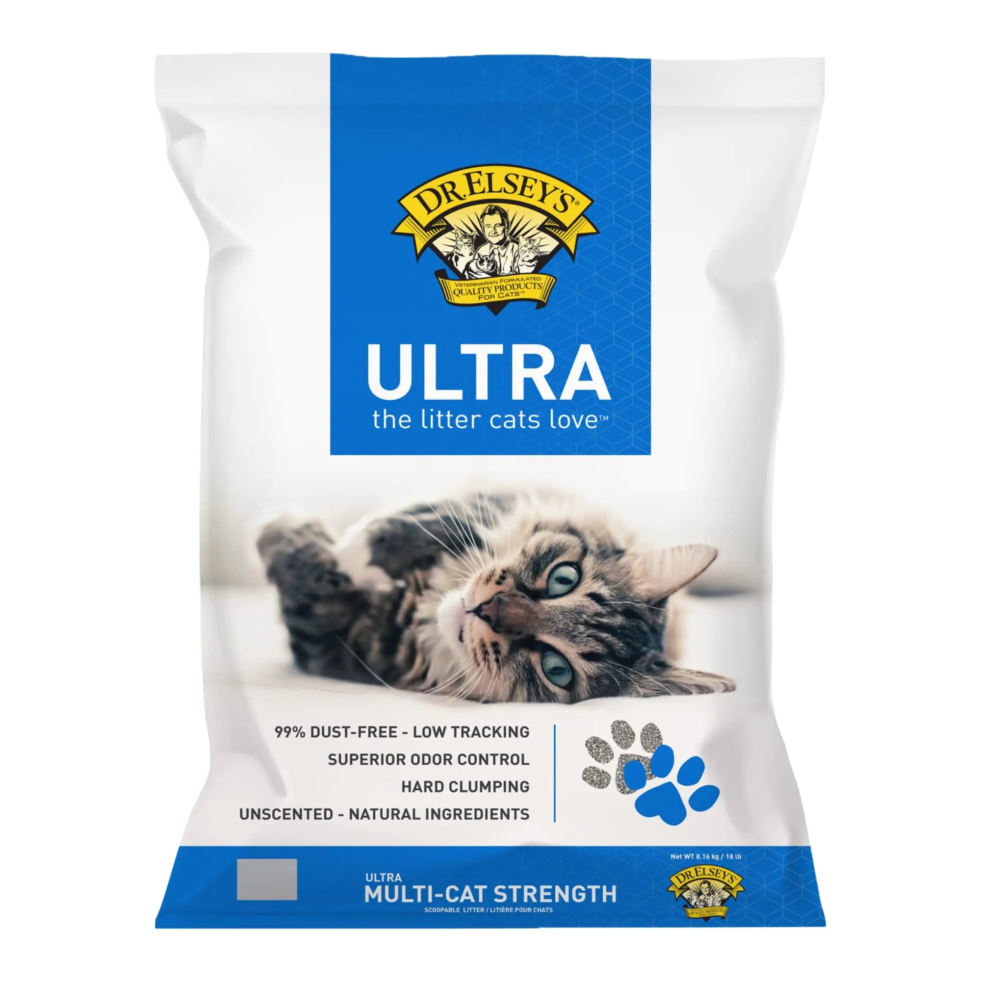 Dr. Elseys Precious Cat Ultra Cat Litter 18 lb Multi-Colored