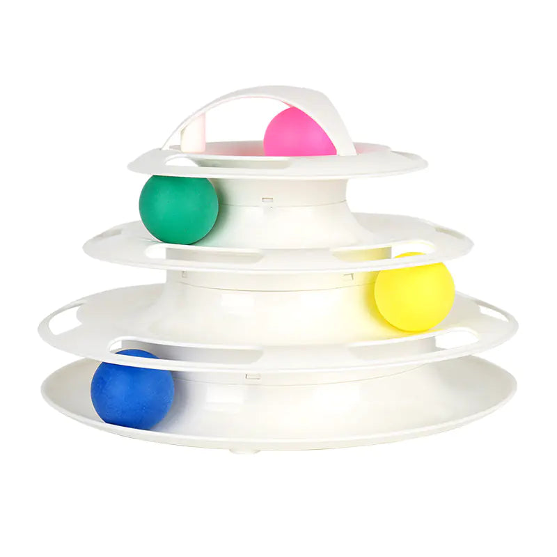 4-Tier Cat Toy Carousel by Kano Cat Products