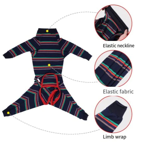 High Elastic Fully Enclosed Dog Pajamas for Comfort - Pawluxe