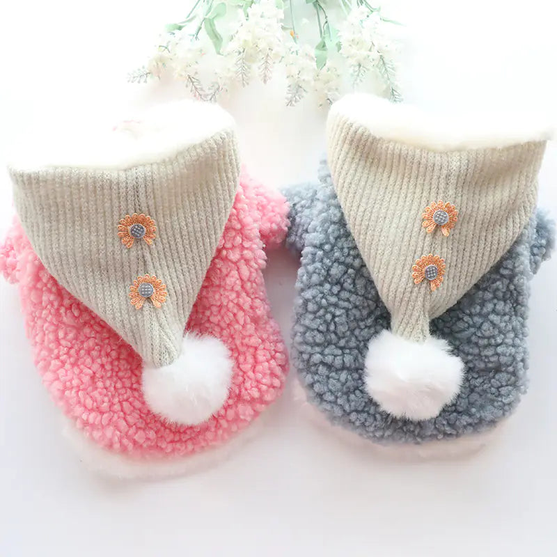 Dog Clothes for Fall Winter - Cat Princess Coat - Pawluxe