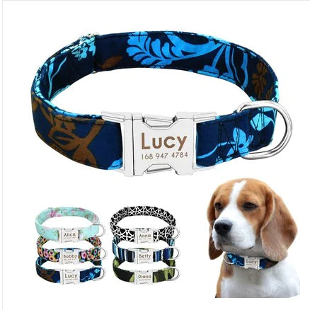 Personalized Engraved Dog Collar