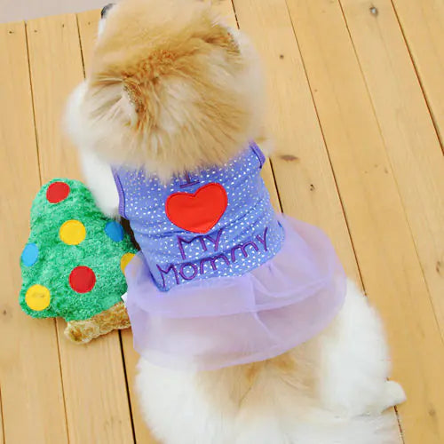Embroidered Pet Dog Clothes and Skirts - Pawluxe