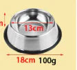 Stainless Steel Non-slip Feeding Bowl for Pets (Single) - Pawluxe