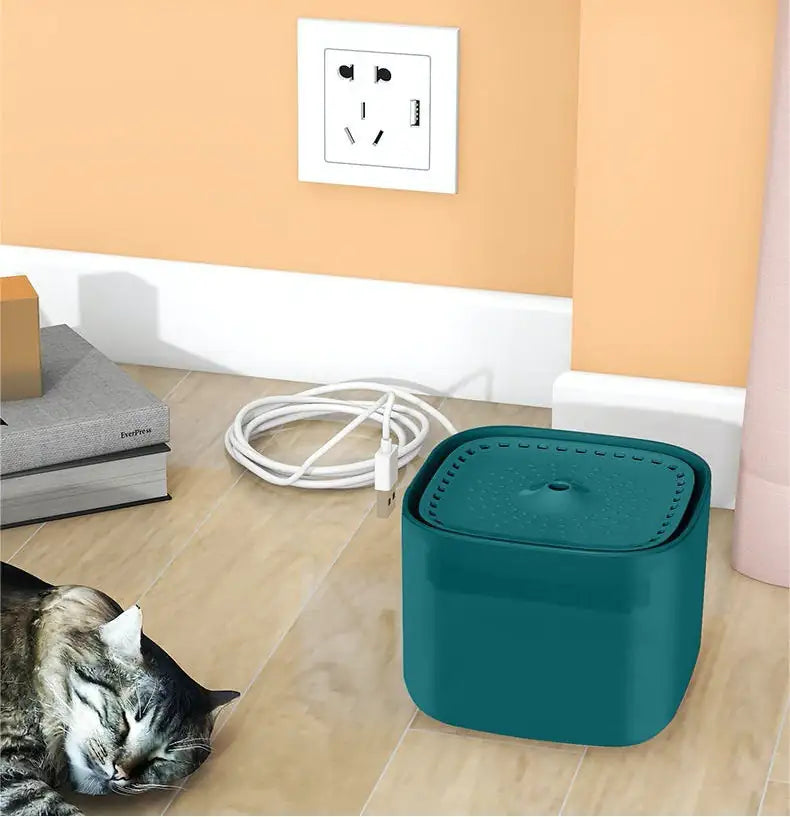 Cat Water Fountain Smart 3L Large Capacity Dog Dogs And Cats Pet Circulating Filter Pet Fountain Water Fountain Automatic PP Material