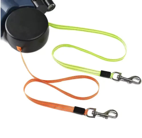 Auto Double Dog Leash - Pawluxe