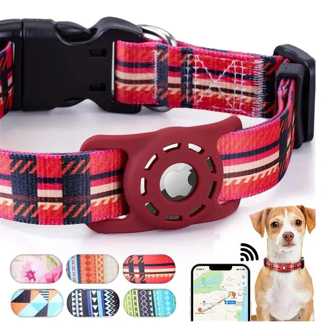 Digital Printing Collar for Apple Airtag - Pets Accessories - Pawluxe