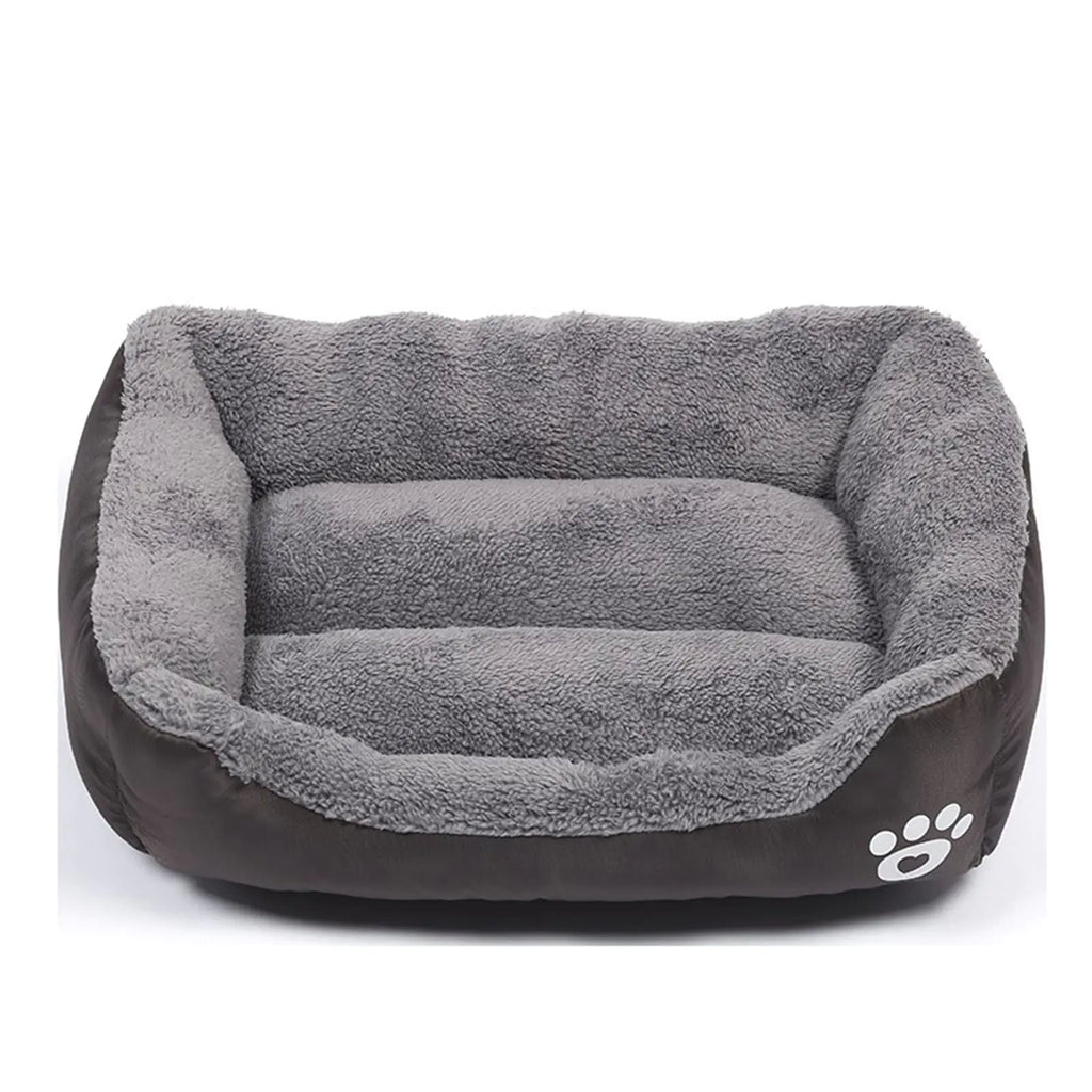 Cats Beds for Small Medium Large Dogs Washable Rectangle Sleeping Pet Bed Dog Bed Coffee Size 3XL - Pawluxe
