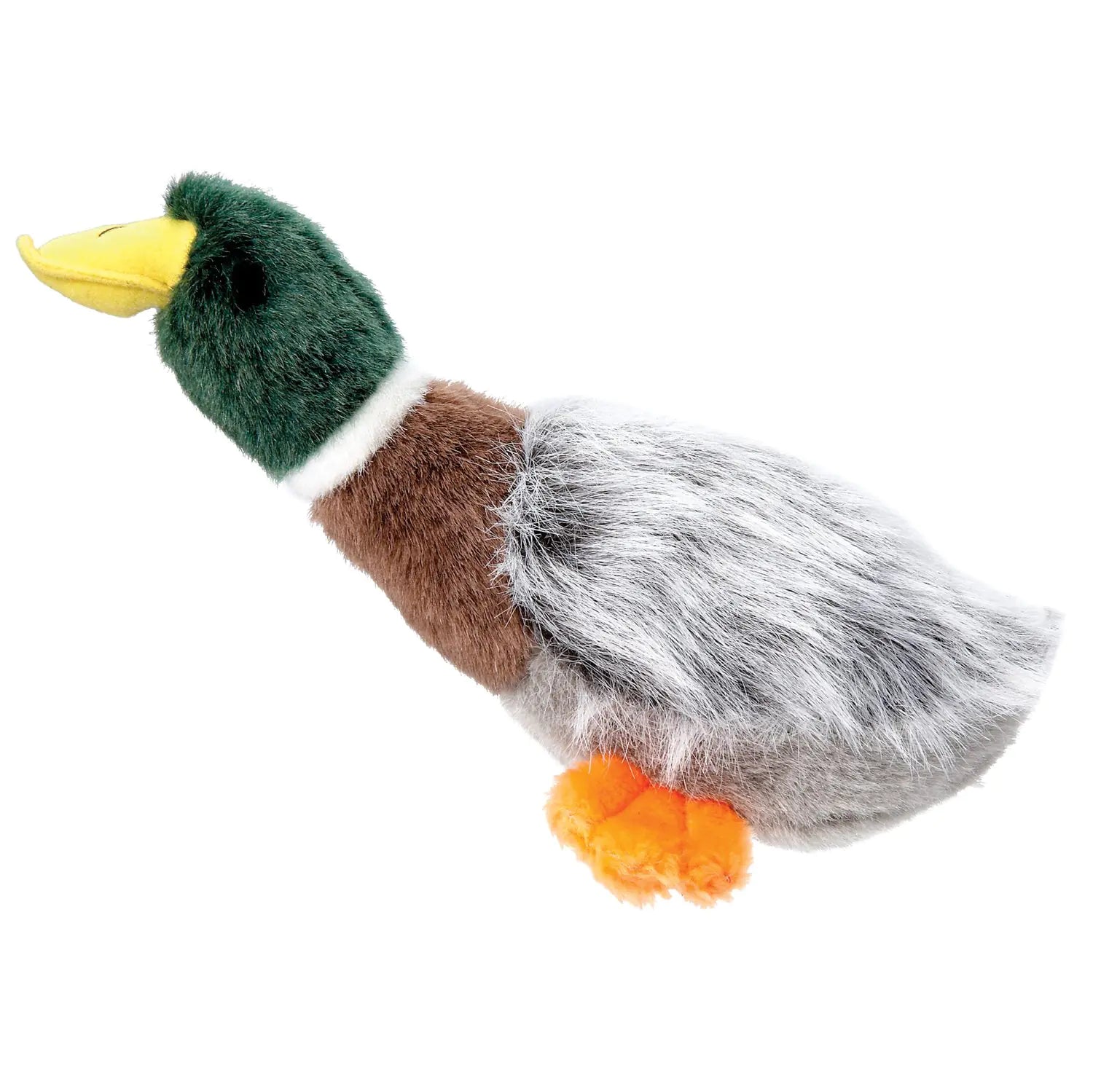 Grriggles Squawk Flock Dog Toys 12" Mallard