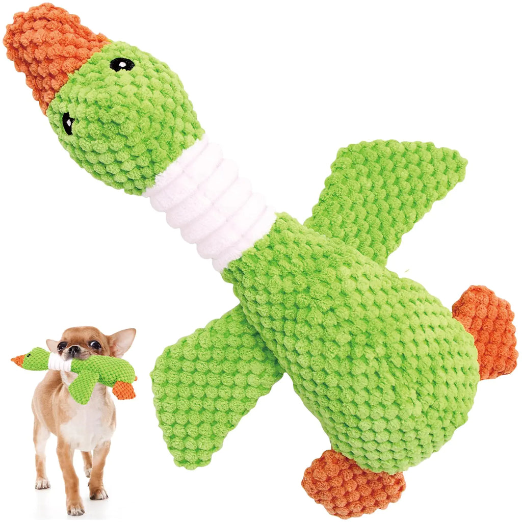 Pweituoet Large Dog Squeaky Toys，Dog Toys for Aggressive Chewer，Tough Dog Toys，Large Stuffed Animal Dog Toys，Big Dog Toy for Large Medium Breed Puppy Teething Toys