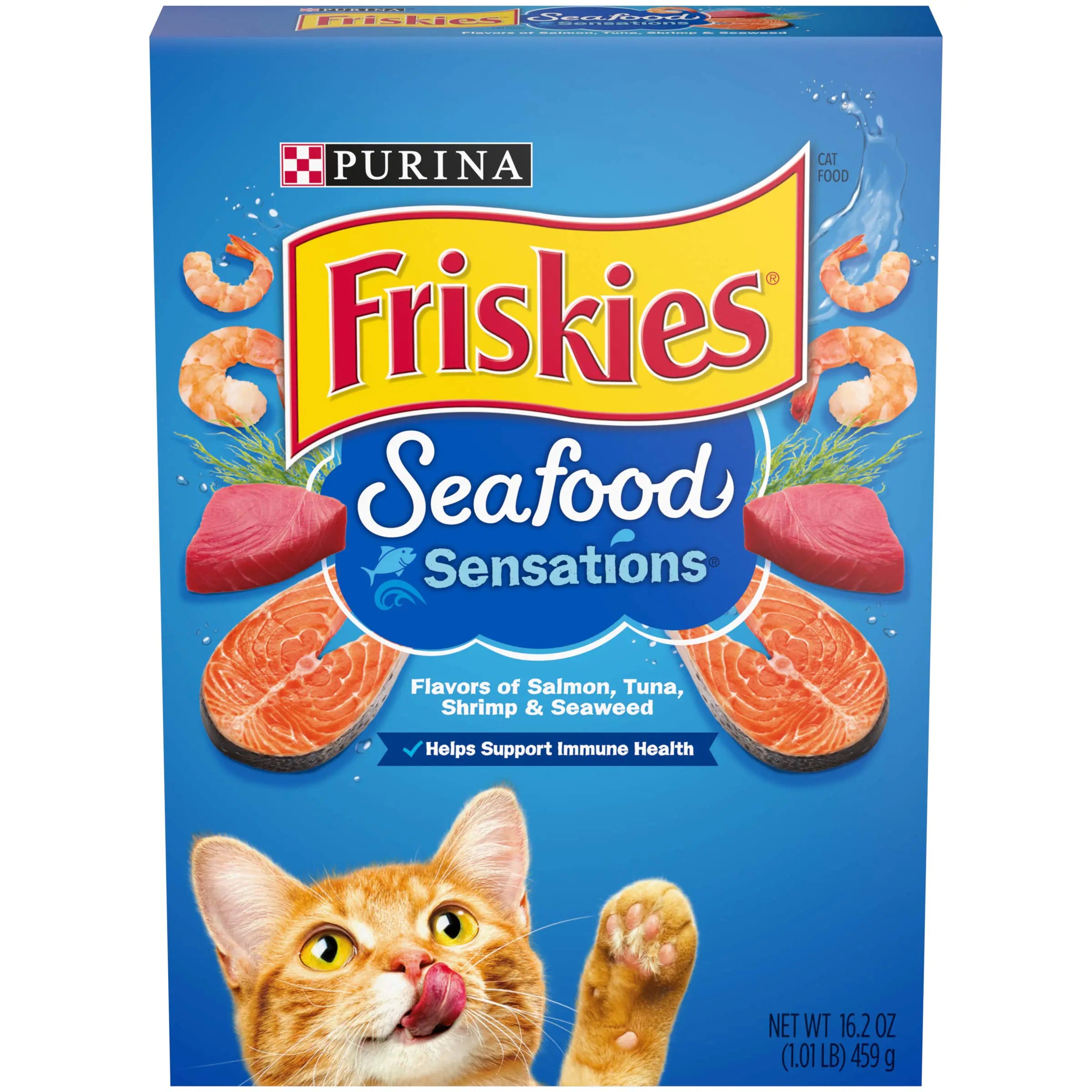 Friskies Cat Food Seafood Sensations 16.2 oz - Pawluxe