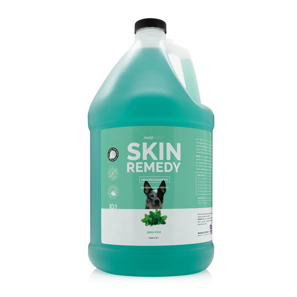 Bark 2 Basics Skin Remedy Dog Shampoo 1 Gallon - Crafted with Red Algae Based CTAB Alleviates Skin Irritations Naturally Promotes Healing for Crusting Scaling and Flaking Skin