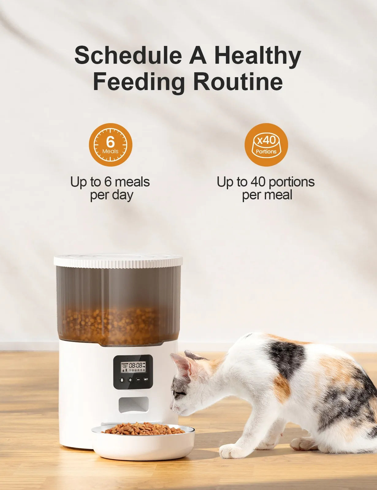 Cat Smart Dog Automatic Pet Feeder - Pawluxe