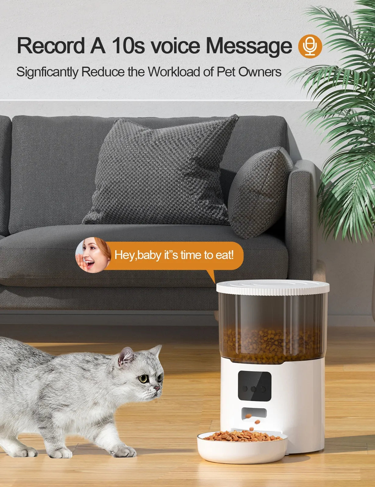 Cat Smart Dog Automatic Pet Feeder - Pawluxe