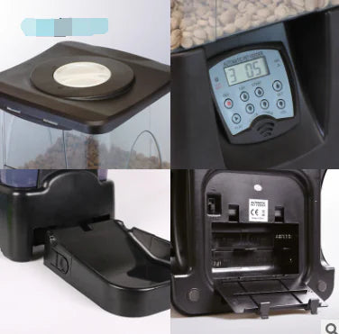 Smart Large Capacity Automatic Pet Feeder for Pets - Pawluxe