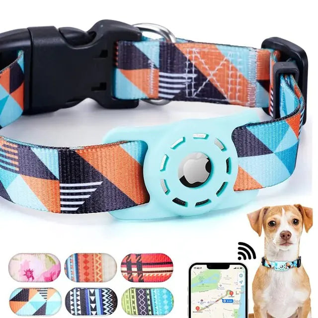 Digital Printing Collar for Apple Airtag - Pets Accessories - Pawluxe