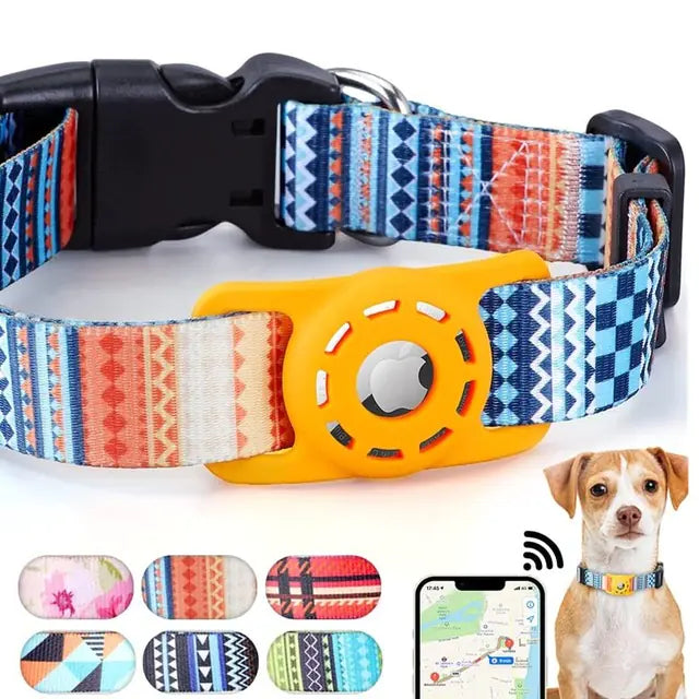 Digital Printing Collar for Apple Airtag - Pets Accessories - Pawluxe